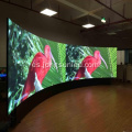 Pantalla de texto LED fija para eventos de color en interiores